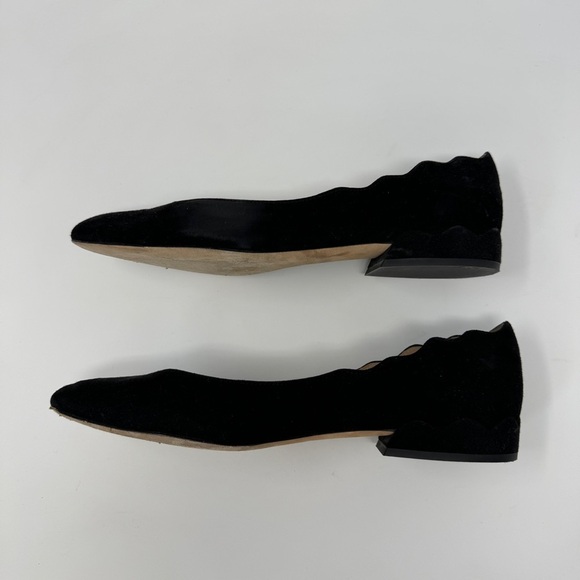 Chloe Block Heels Ballet Flats Ballerinas - Picture 4 of 16